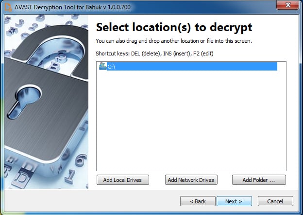 Outil de déchiffrement Avast pour Babuk ransomware