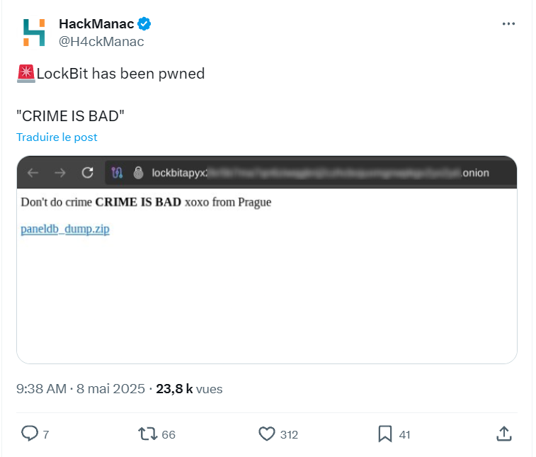 Lockbit pwned