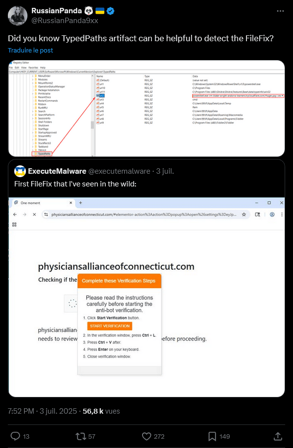 Screenshot post RussianPanda TypedPaths