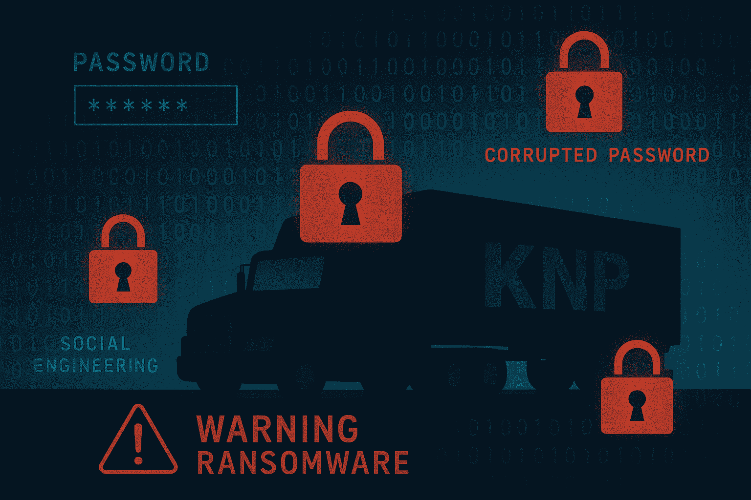 Faillite de KNP suite à une attaque de ransomware