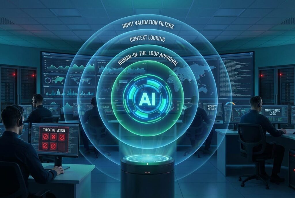 Multiple defense layers