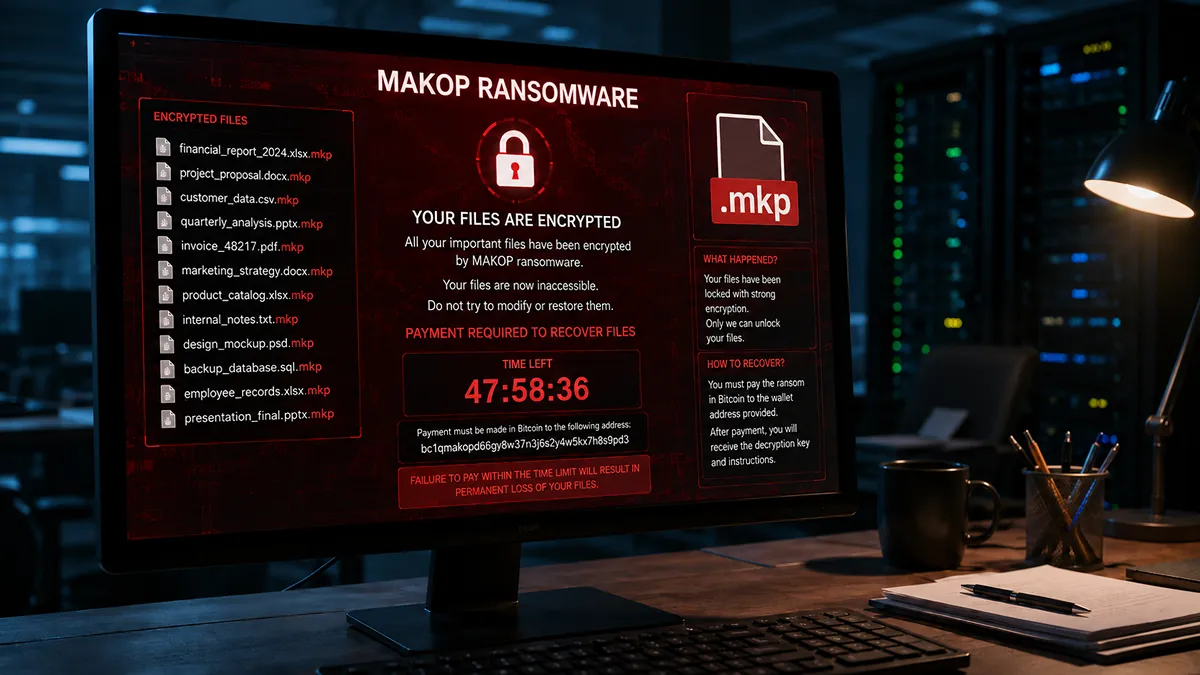 ransomware makop